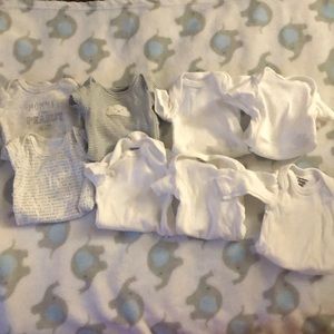 Short sleeve Preemie onesies